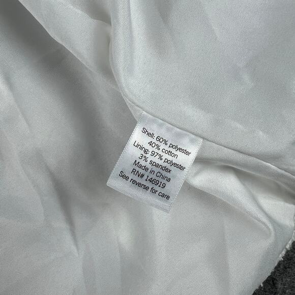 Nine West White Textured Knit Moto Jacket Size XS‎ - Picture 5 of 5